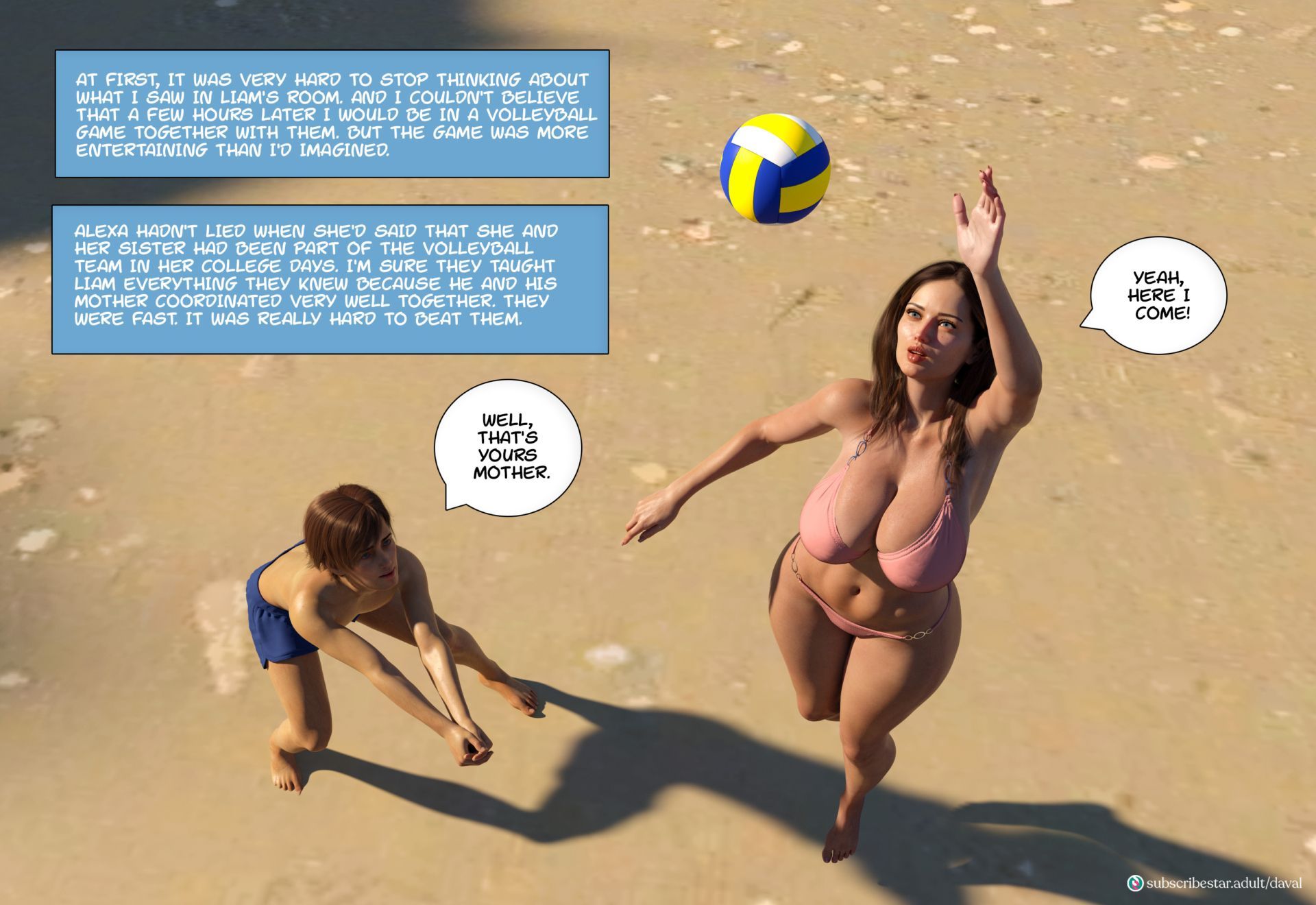 Satisfying Needs 9 - Daval3D page 13 hentai porn comic manga doujin